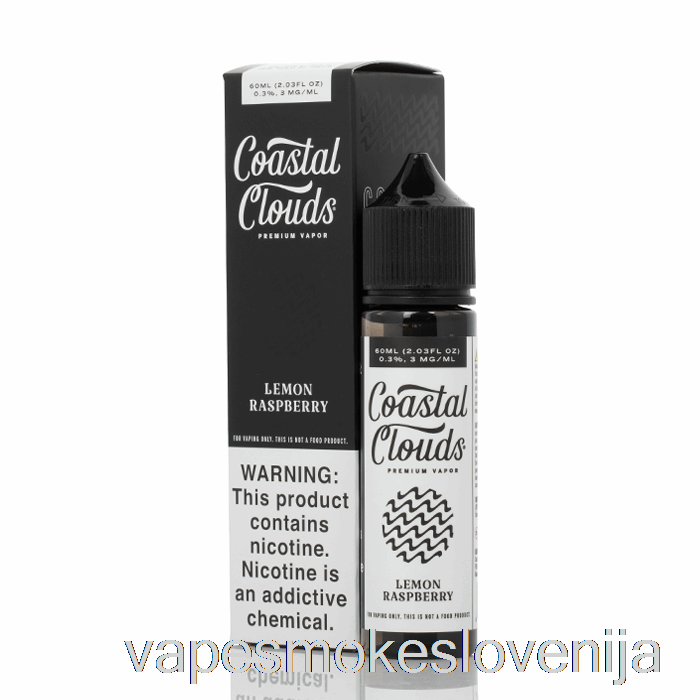 Vape Za Enkratno Uporabo Lemon Raspberry - Coastal Clouds Co. - 60 Ml 3 Mg